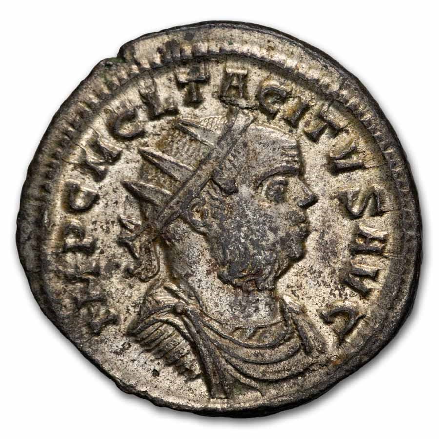 Roman Empire Bi Antoninianus Tacitus (275-276 AD) MS