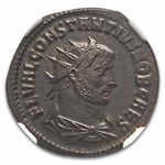 Roman Empire BI Aurelianianus Constantius I (305-306 AD) AU NGC