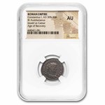 Roman Empire BI Aurelianianus Constantius I (305-306 AD) AU NGC