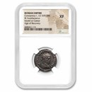 Roman Empire BI Aurelianianus Constantius I (305-306 AD) XF NGC