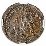 Roman Empire BI Centenionalis Constantius II (337-361 AD) AU NGC
