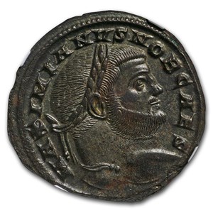 Buy Roman Empire Bi Nummus Emperor Galerius (305-311 AD) MS* NGC | APMEX