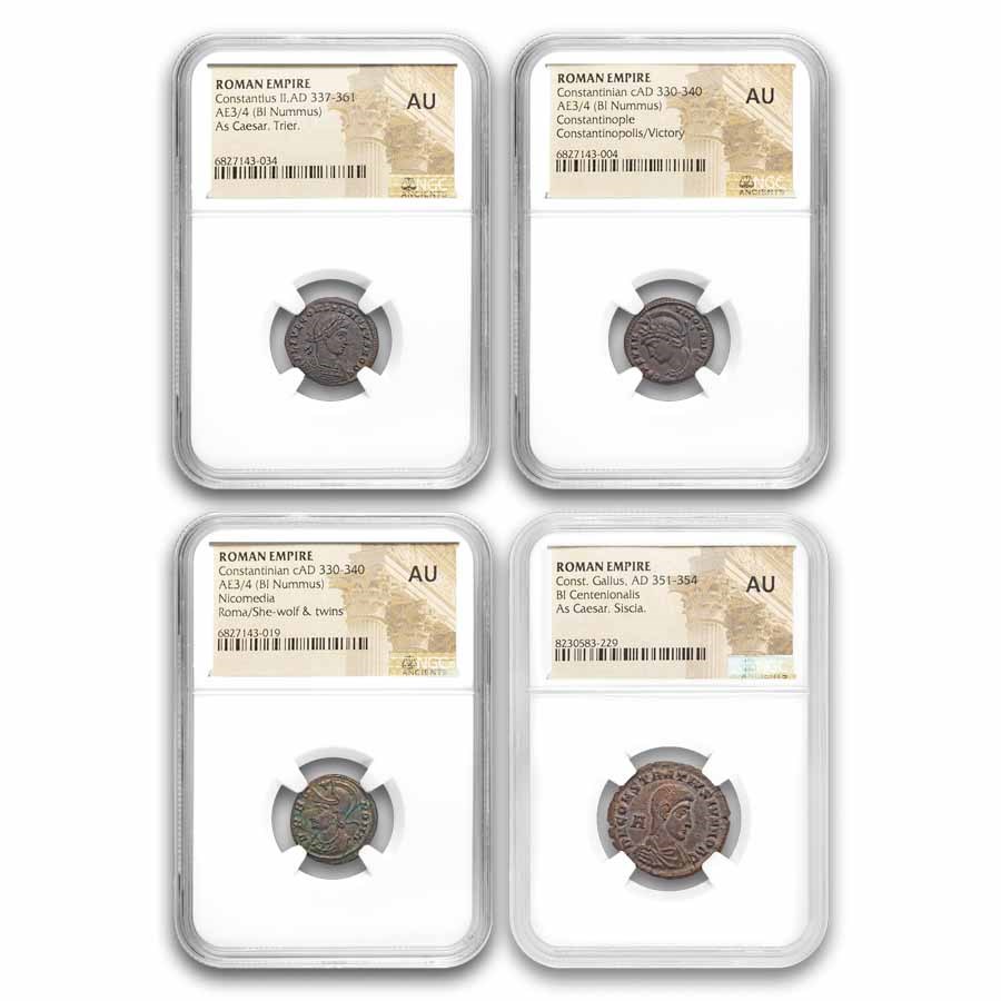 Roman Empire Bronze AU NGC (Random Coin)