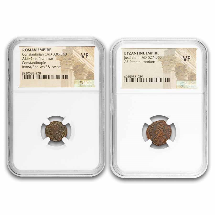 Roman Empire Bronze VF NGC (Random Coin)