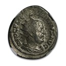Roman Empire Dbl Denarius Emperor Valerian I (253-260 AD) VF NGC