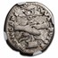 Roman Empire Denarius Domitian (81-96 AD) Fine NGC (Random Coin)