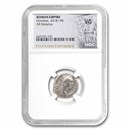 Roman Empire Denarius Domitian (81-96 AD) VG NGC (Random Coin)