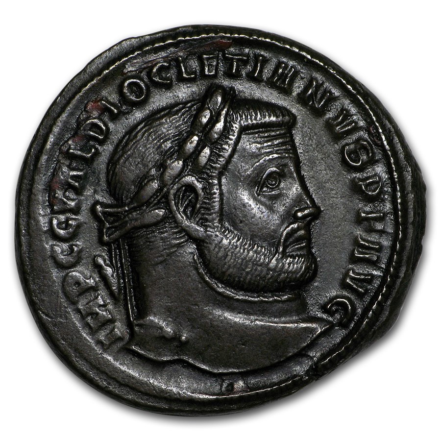 Roman Empire Emperor Diocletian Follis (284-305 AD)