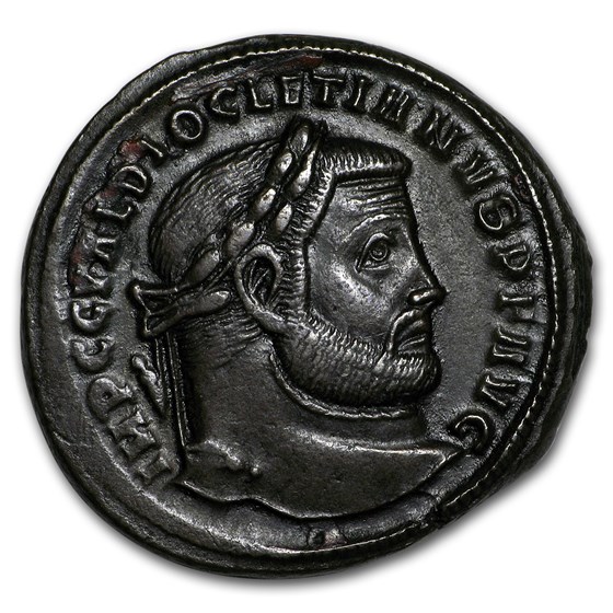 Roman Empire Emperor Diocletian Follis (284-305 AD) Roman Empire Emperor Diocletian Follis (284-305 AD)