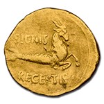 Roman Empire Gold Aureus Augustus (27 BC- 14 AD) Fine NGC