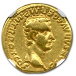 Roman Empire Gold Aureus Emperor Caligula (37-41 AD) VF NGC