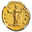 Roman Empire Gold Aureus Faustina Sr. (138-140/1 AD) Ch VF NGC