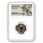 Roman Empire Silver Denarius Severus (193-211 AD) XF NGC