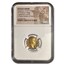 Roman Gold Aureus Augustus (27 BC-AD 14) VF NGC (RIC I 198)