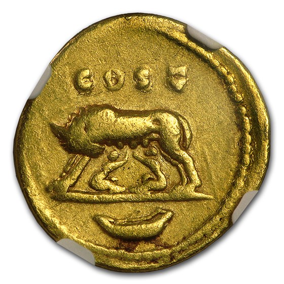 Buy Roman Gold Aureus Emperor Domitian (81-96 AD) CH Fine NGC | APMEX