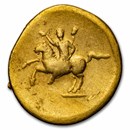 Roman Gold Aureus Emperor Domitian (81-96 AD) Fine (RIC 540)