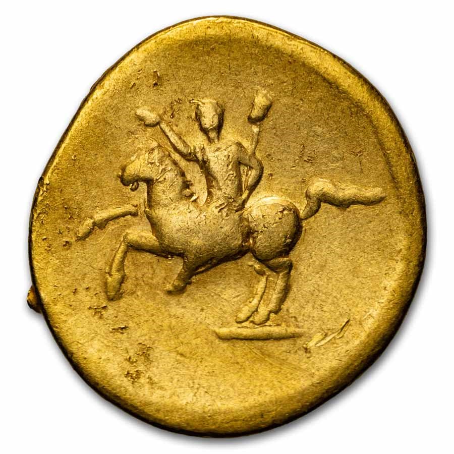 Roman Gold Aureus Emperor Domitian (81-96 AD) Fine (RIC 540)