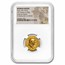 Roman Gold Aureus Titus (79-81 AD) Fine NGC (RIC II.1 954)