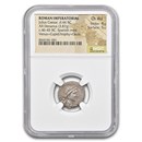 Roman Imp. AR Denarius Julius Caesar (44 BC) Ch AU NGC (Cr-468/1)