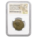 Roman Imperat. AE Dupondius Julius Caesar (44 BC) XF* NGC (4/5)
