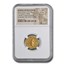 Roman Imperat. AV Aureus Julius Caesar (c.46 BC) AU NGC (5/5)