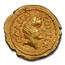 Roman Imperat. AV Aureus Julius Caesar (c.46 BC) AU NGC (5/5)