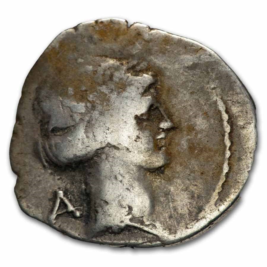 Roman Imperatorial AR Denarius C.Considius Paetus (46 BC) VG-Fine