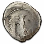 Roman Imperatorial AR Denarius C.Considius Paetus (46 BC) VG-Fine