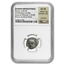 Roman Imperatorial AR Denarius Junius Brutus (42 BC) Ch VF NGC Roman Imperatorial AR Denarius Junius Brutus (42 BC) Ch VF NGC