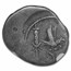 Roman Imperatorial AR Denarius Mark Antony (31 BC) VG NGC