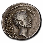 Roman Imperatorial Denarius Octavian (37 BC) VF (Cr-538/1)
