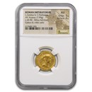 Roman Imperatorial Gold Aureus Cestius & Norbanus (43 BC) AU NGC