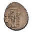 Roman Imperatorial Silver Denarius P Clodius (42 BC) AU NGC (4/4)