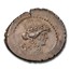 Roman Imperatorial Silver Denarius P Clodius (42 BC) AU NGC (4/4)