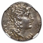 Roman Macedon Silver Tetradrachm Aesilla (95-65 BC) XF NGC (4/3)