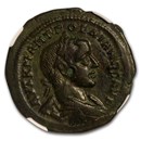 Roman Moesia AE29 Gordian III/Serpent (238-44 AD) Ch XF NGC Roman Moesia AE29 Gordian III/Serpent (238-44 AD) Ch XF NGC
