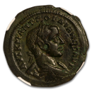 Roman Moesia AE29 Gordian III/Serpent (238-44 AD) Ch XF NGC Roman Moesia AE29 Gordian III/Serpent (238-44 AD) Ch XF NGC