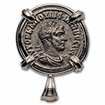 Roman Provincial Antioch BI Tetradrachm (14-275 AD) Silver Bezel
