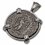 Roman Provincial Antioch BI Tetradrachm (14-275 AD) Silver Bezel