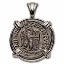 Roman Provincial Antioch BI Tetradrachm (14-275 AD) Silver Bezel