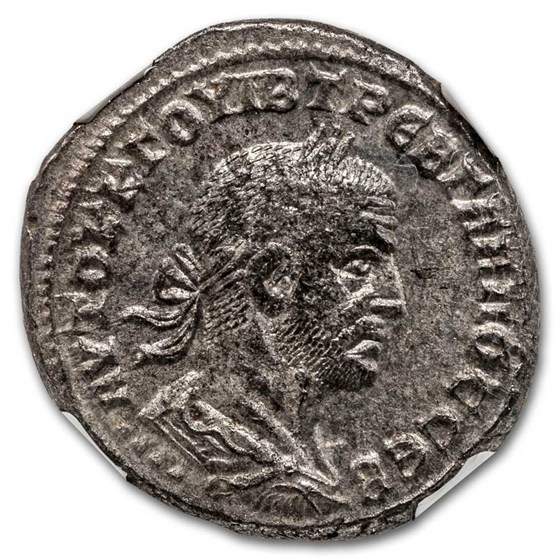 Roman Provincial BI Tetradrachm (251-253 AD) XF NGC (Vault)