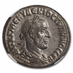 Roman Provincial BI Tetradrachm Decius 249-251 AD Ch AU NGC