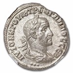 Roman Provincial BI Tetradrachm Gallus (251-253 AD) Ch AU NGC