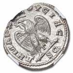 Roman Provincial BI Tetradrachm Gallus (251-253 AD) Ch AU NGC