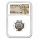 Roman Provincial BI Tetradrachm Philip I (244-249 AD) Ch AU NGC