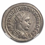 Roman Provincial BI Tetradrachm Philip II (247-249 AD) Ch XF NGC