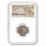 Roman Provincial BI Tetradrachm Philip II (247-249 AD) Ch XF NGC