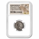 Roman Provincial BI Tetradrachm Philip II (247-249 AD) MS NGC