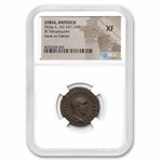 Roman Provincial BI Tetradrachm Philip II (247-249 AD) XF NGC