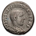 Roman Provincial BI Tetradrachm Philip II (247-249 AD) XF